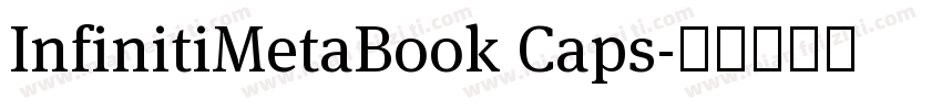 InfinitiMetaBook Caps字体转换